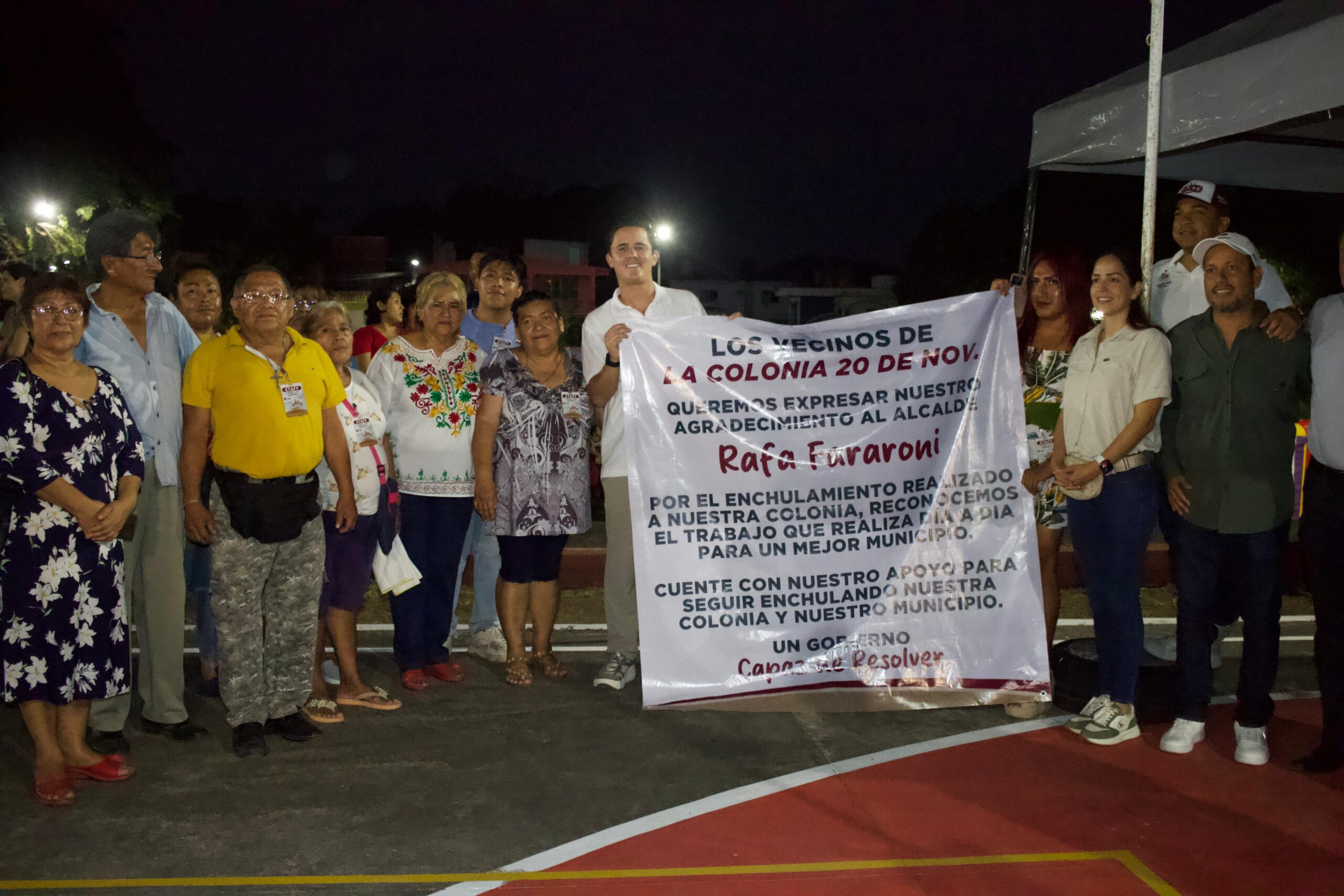 Realizó Ayuntamiento primera jornada de “Enchulamiento” en colonia de San Andrés Tuxtla 