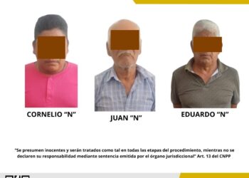 FGE logra imputación contra tres presuntos implicados en el delito de violación agravada: se les dicta prisión preventiva oficiosa