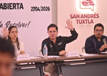 Celebra Ayuntamiento de San Andrés Tuxtla Segunda Sesión de Cabildo abierto