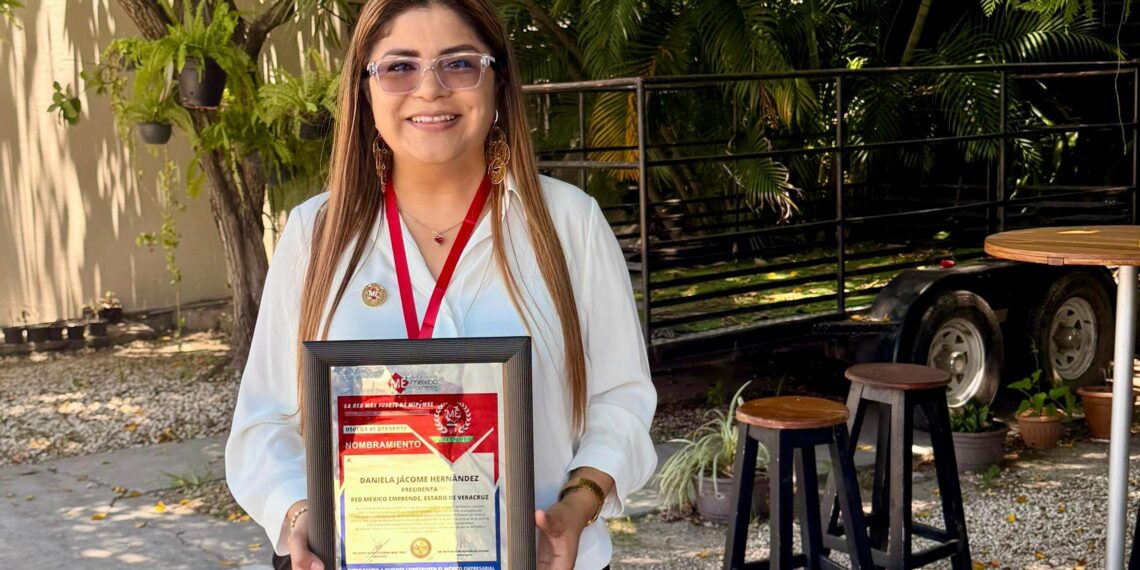 Nombran a veracruzana Daniela Jácome Presidenta de la Red México Emprende
