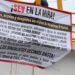 Aparecen mantas en la SEV exigiendo la destitución de funcionarios por  presuntos abusos y despidos injustificados