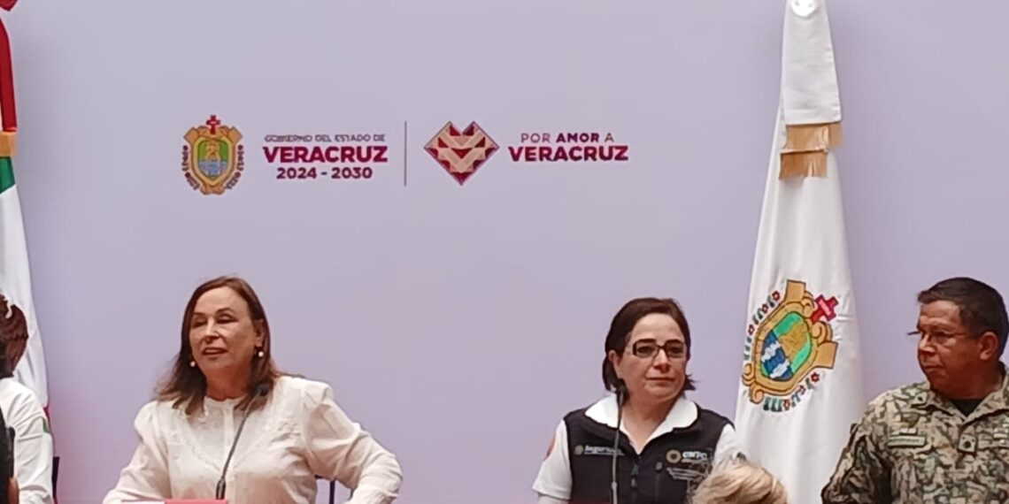 La coordinadora Nacional de Protección Civil pide a alcaldes de Veracruz identificar nuevos riesgos por temporada de lluvias
