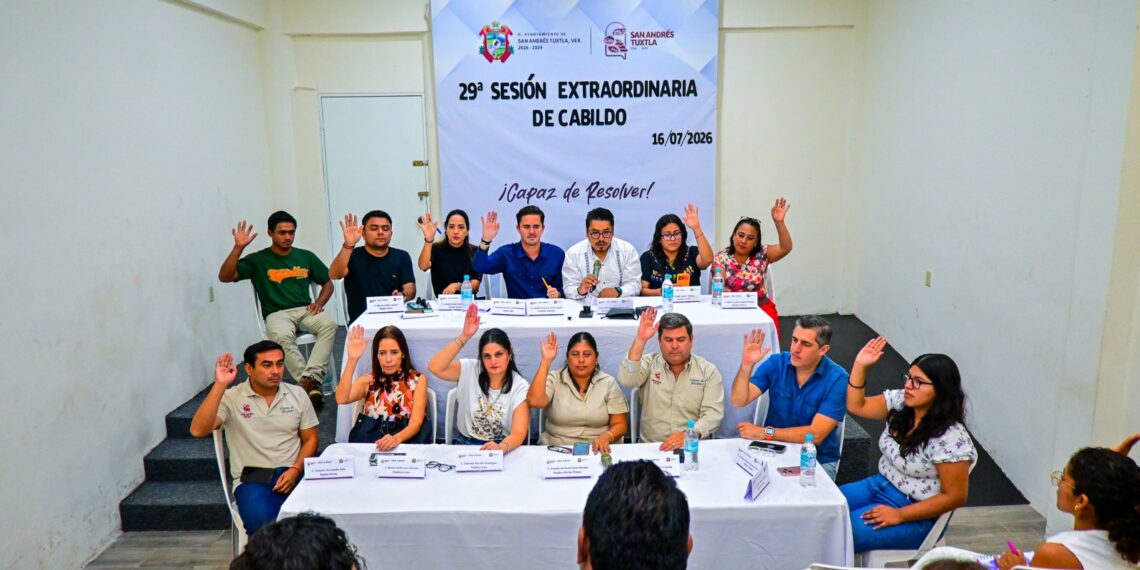 Instala Ayuntamiento de San Andrés Tuxtla el Consejo Municipal de Participación Escolar en la Educación