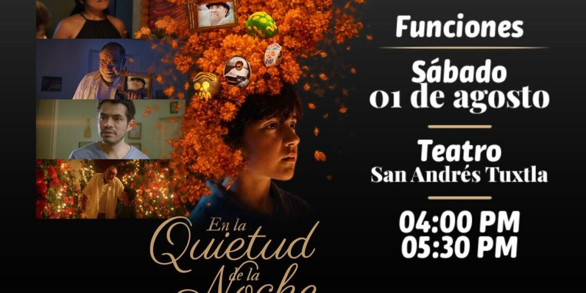 Gobierno Municipal impulsa el cine local con exhibición de “En la Quietud de la Noche” 