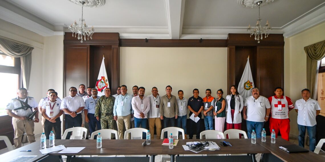 Gobierno de San Andrés Tuxtla refuerza coordinación ante la temporada de lluvias 2026