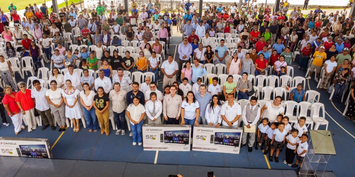 Niñez sanandrescana deja su huella y corazón en nuevas instalaciones del DIF Municipal 