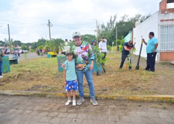 Se suma San Andrés Tuxtla a Jornada Nacional de Reforestación 