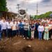 Gobierno de Rafa Fararoni da banderazo a transformación del bulevar 5 de febrero de San Andrés Tuxtla