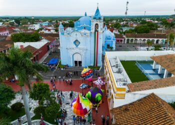 Festival Internacional del Globo 2026 llegó a Tlacotalpan 