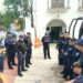 De Emiliano Zapata, protestan policías municipales por bajos salarios y condiciones laborales